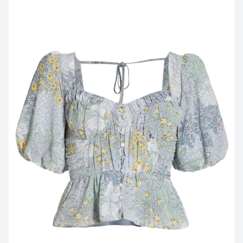 Astr Clairemont bustier top